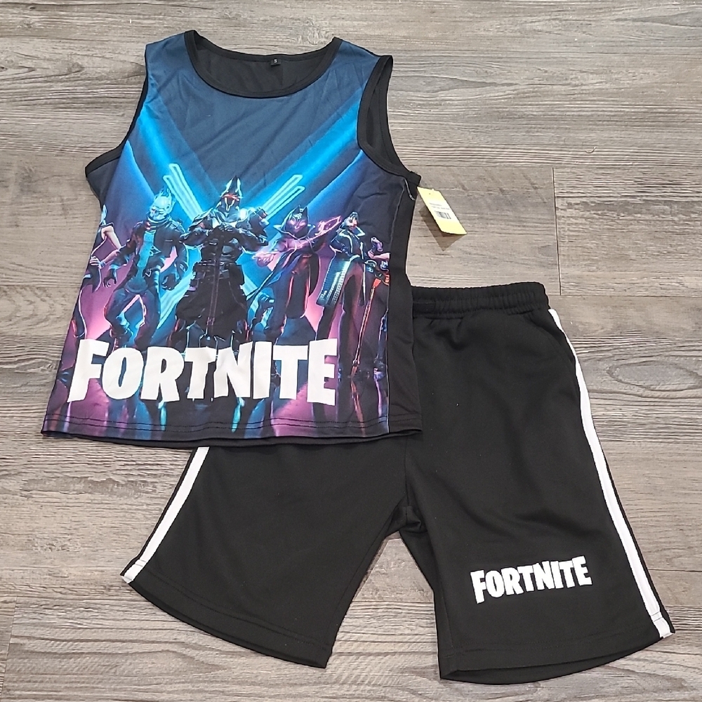 Fortnite Kids Matching Set - Black Size Small